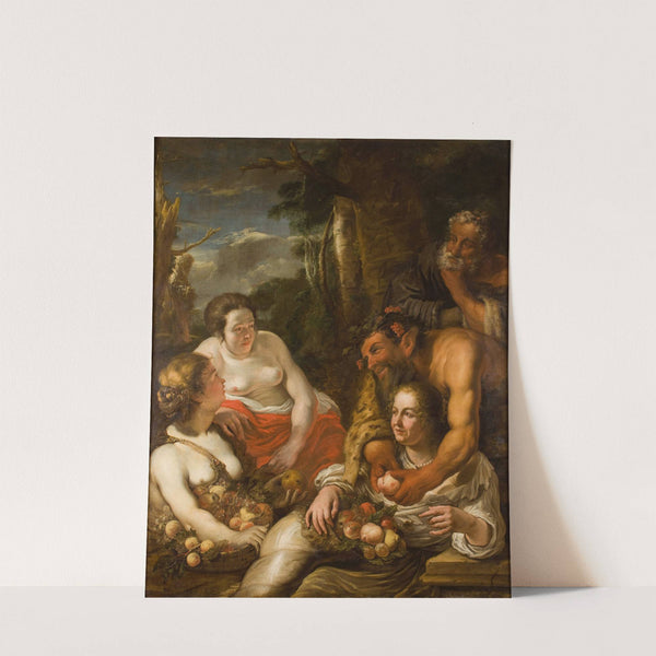 Mythological Scene – Filling the Horn of Plenty by Daniel Jacobs