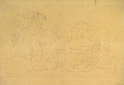 Mythological Scene, from the Legend of Cupid and Psyche