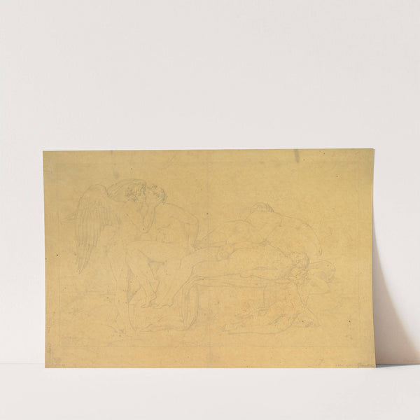 Mythological Scene, from the Legend of Cupid and Psyche by Bonaventura Genelli