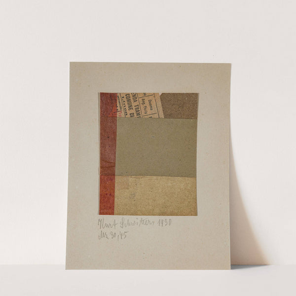 Mz 30, 45 (1930) by Kurt Schwitters