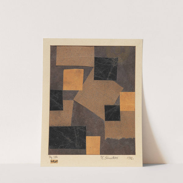 Mz 386 Hopf (Merzzeichnung) by Kurt Schwitters