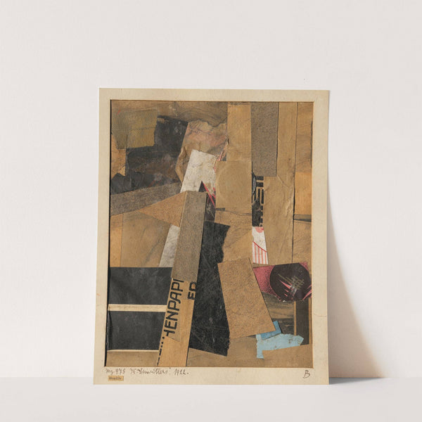 Mz 478 Gemälde by Kurt Schwitters