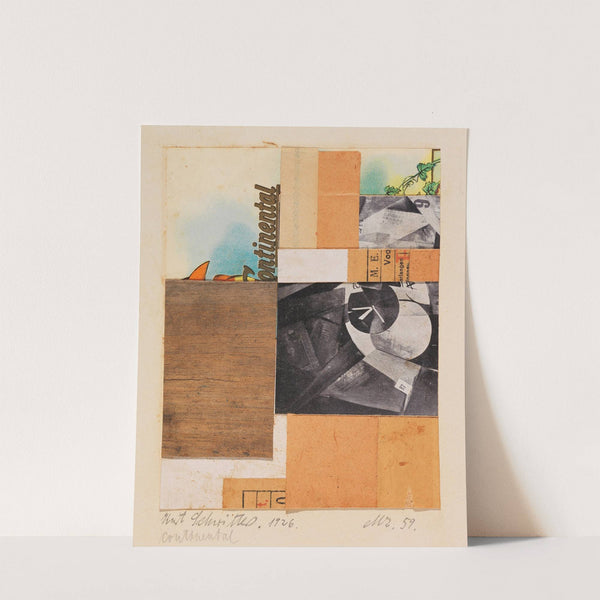 Mz. 59. Continental (1926) by Kurt Schwitters