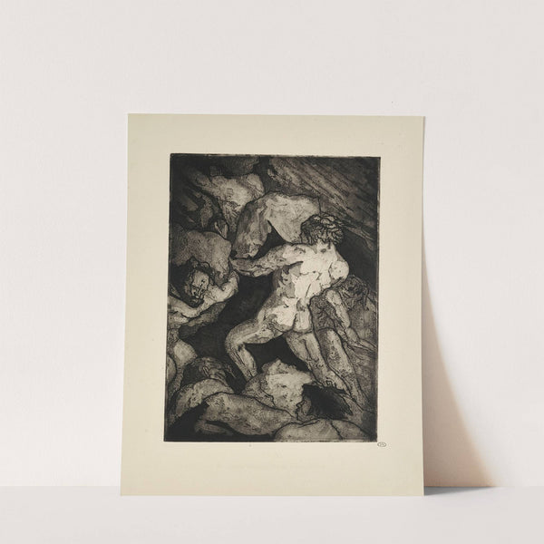 N° 20 – Ils avaient entassé Pinde, Ossa, Pélion (1935) by Emile Bernard