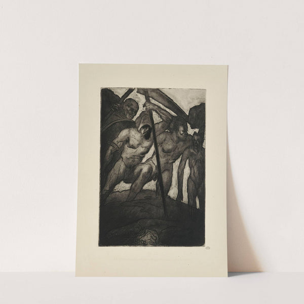 N° 23 – D’affreux brouillards vivants qui devenaient des hommes (1935) by Emile Bernard