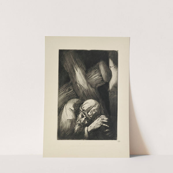 N° 42 – Jésus sortit, portant une croix sur l’épaule (1935) by Emile Bernard