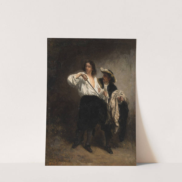 Na het tweegevecht (1842-1858) by August von Pettenkofen