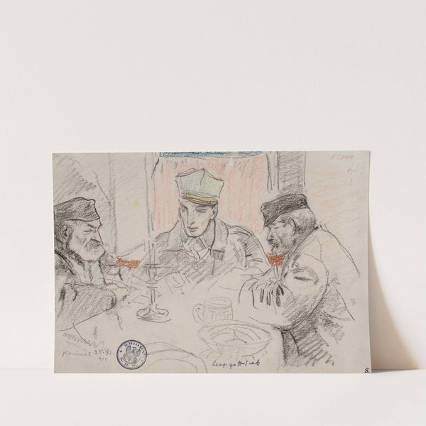 Na kwaterze by Leopold Gottlieb