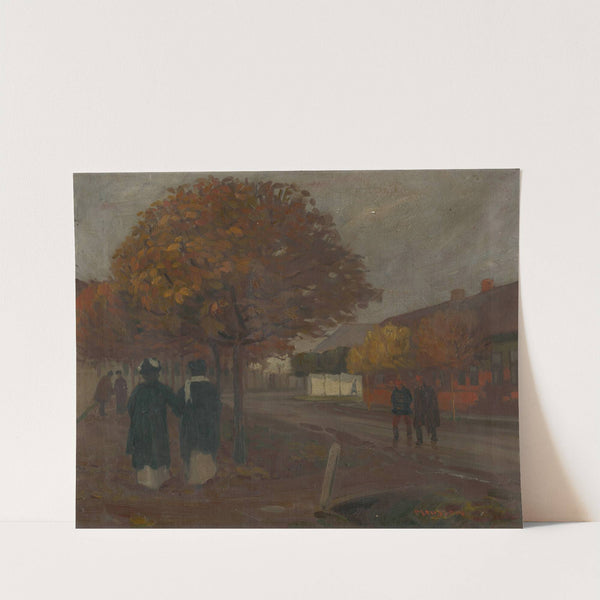 Na prechádzke by Jozef Teodor Mousson