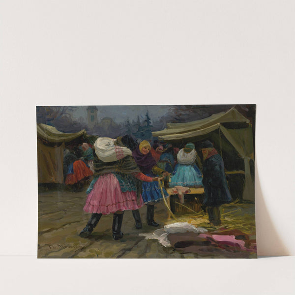 Na trhu by Jozef Teodor Mousson