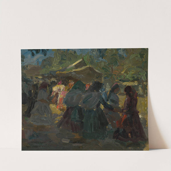 Na trhu by Jozef Teodor Mousson