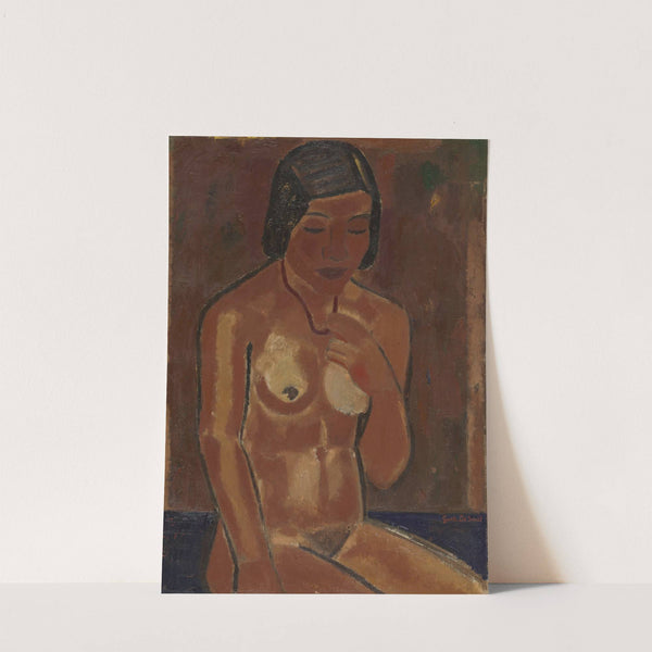 Naakt met halssnoer by Gustave De Smet