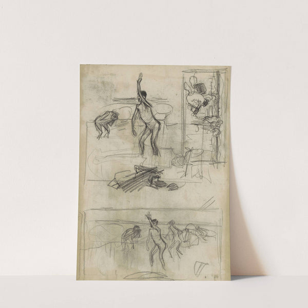 Naakte figuren (1887) by Marius Bauer