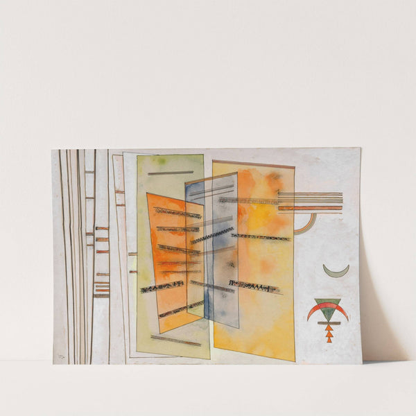 Nach Beiden Seiten (1928) by Wassily Kandinsky