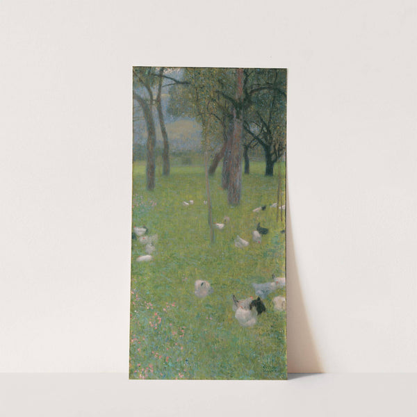 Nach dem Regen by Gustav Klimt