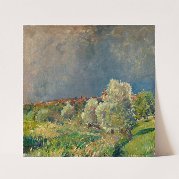 Nach dem Regenschauer (1918) by Eugen Bracht