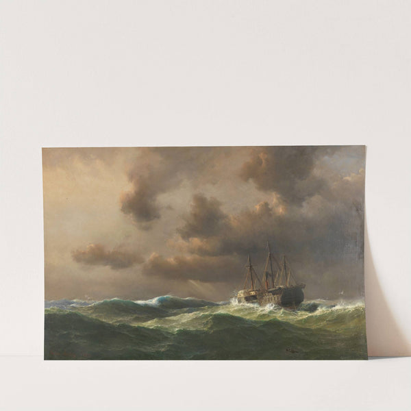 Nach dem Sturm (1862) by Anton Melbye