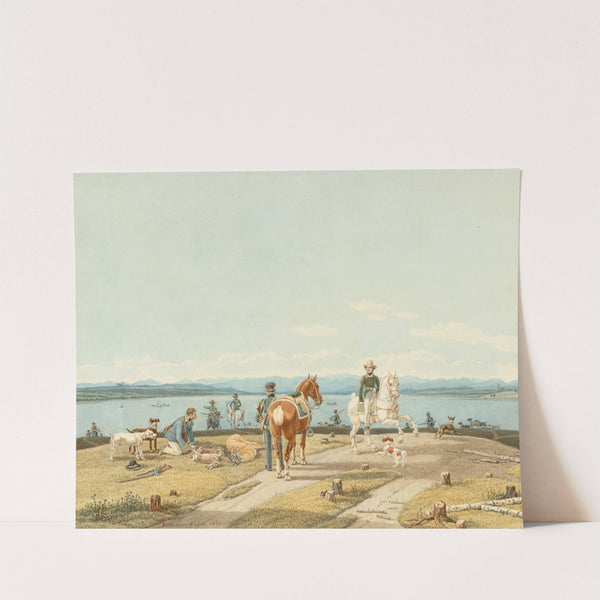 Nach der Jagd by Wilhelm von Kobell