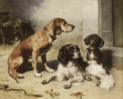 Nach Der Jagd (1895)