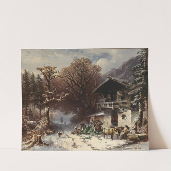 Nach erfolgreicher Jagd by Carl Schweninger