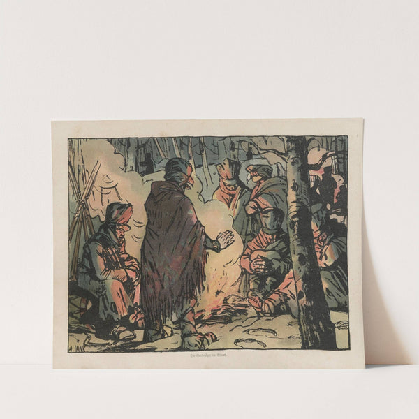 Nach Frankreich hinein (1814-1815) Pl.2 (1912) by Angelo Jank