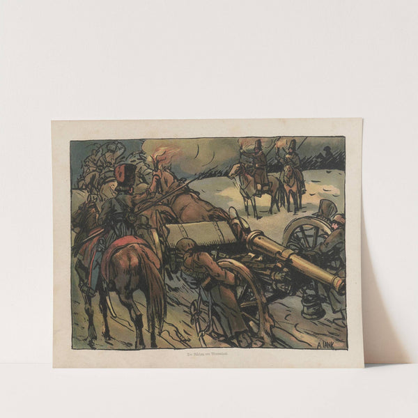 Nach Frankreich hinein (1814-1815) Pl.3 (1912) by Angelo Jank