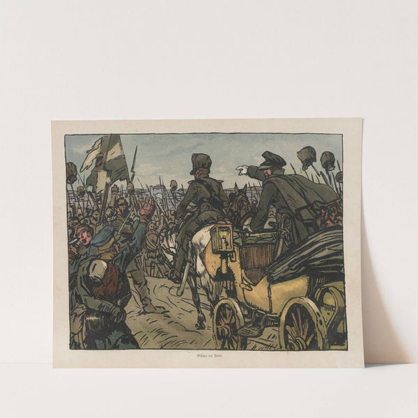 Nach Frankreich hinein (1814-1815) Pl.5 (1912) by Angelo Jank