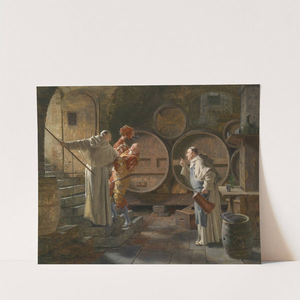 Nach schwerer Sitzung (1892) by Eduard von Grützner