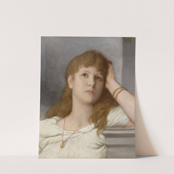 Nachdenkliche Frau by Gabriel von Max