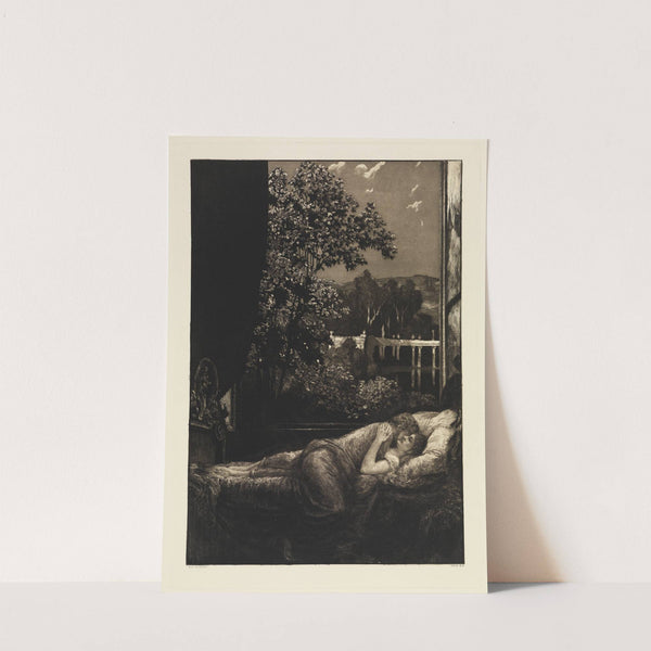 Nacht (Glück) (Eine Liebe, Opus X, Blatt 5) (1887-1920) by Max Klinger