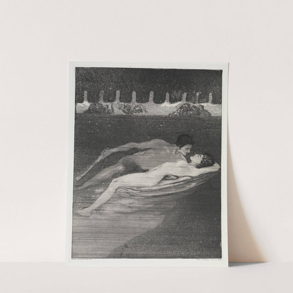 Nacht (Zelt, Opus XIV, 1. Teil, Nr. 12) (1915) by Max Klinger