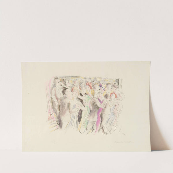 Nachts in der Stefaniebar in Baden-Baden (Cocain, 2) (1924) by Rudolf Grossmann