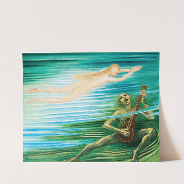 Näcken by Nils Dardel