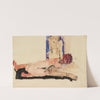 Nacktes Paar (Nude Couple) (1911) by Egon Schiele
