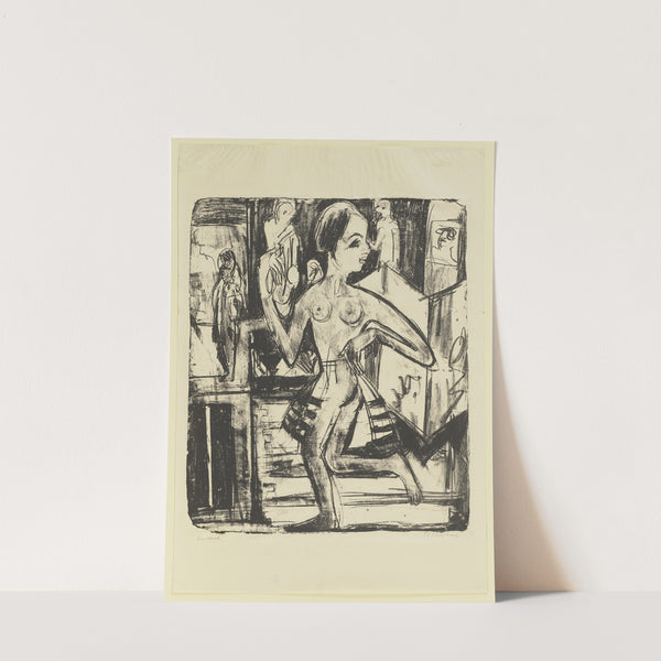 Nackttänzerin (1921) by Ernst Ludwig Kirchner