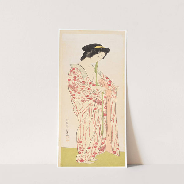 Nagajuban (Underrobe) (1920) by Hashiguchi Goyō