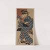 Nagauta no keiko ni kayou shōjo (1843) by Keisai Eisen