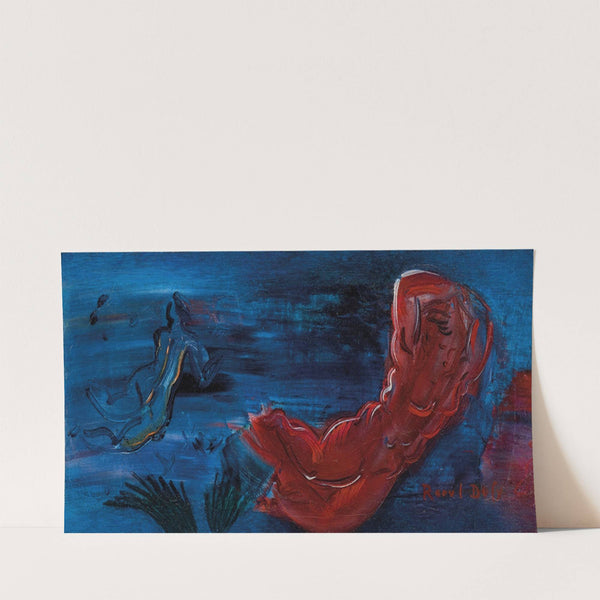 Naïade rouge (1926-30) by Raoul Dufy