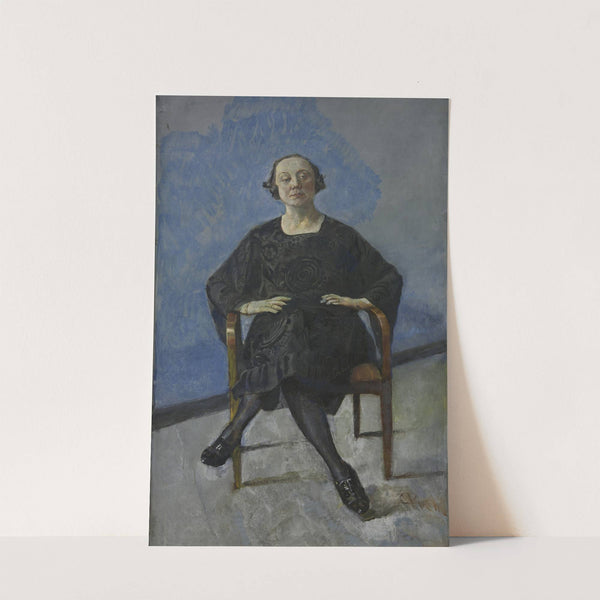 Naima Wifstrand, the Actress (1922) by Christian Krohg