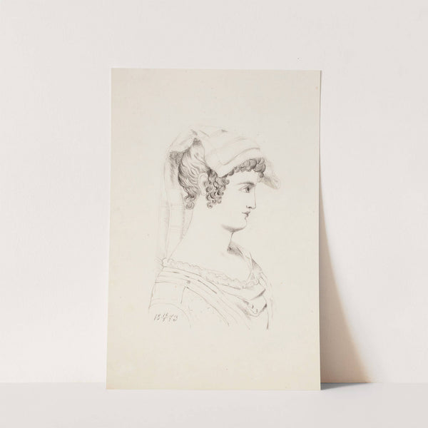 Naisen profiili by Helene Schjerfbeck