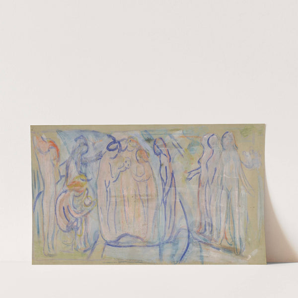 Naked Figures (1924-29) by Edvard Munch