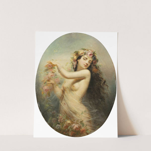 Naked Maenad Dancing (ca 1900) by French School