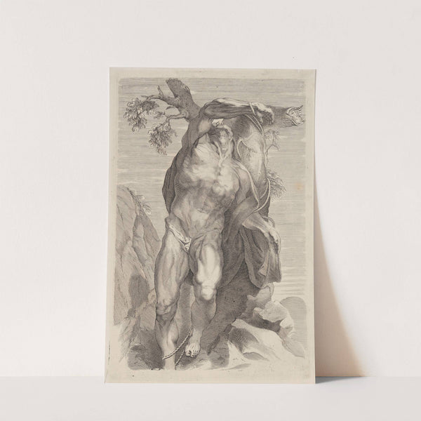 Naked Man Tied Up by Peter Paul Rubens