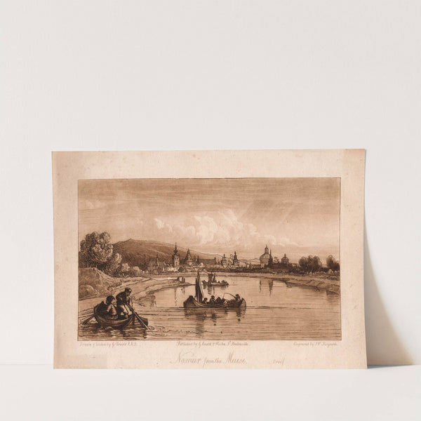 Namur from the Meuse by George Arnald