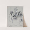 Nancy Borko A.D.A. asks questions of child on stand with doll to demonstrate "How many times did he do that to you?" by Joseph Papin