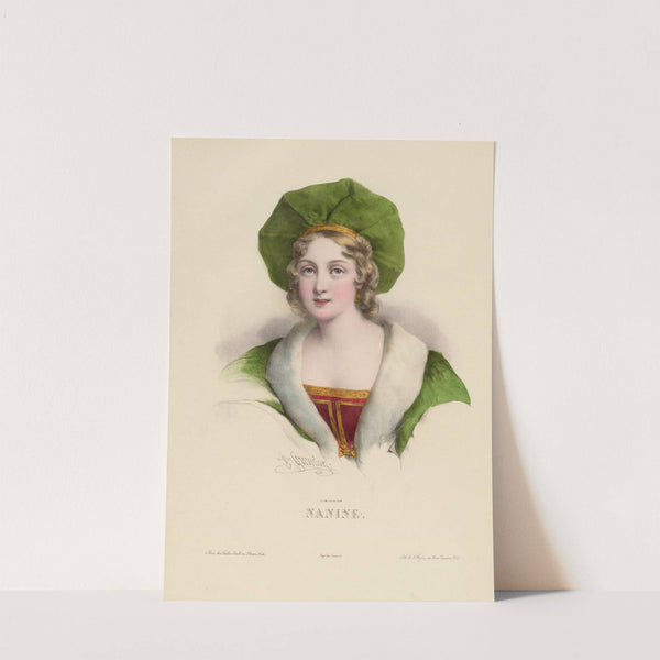 Nanine (1828-1830) by Pierre Louis Henri Grévedon