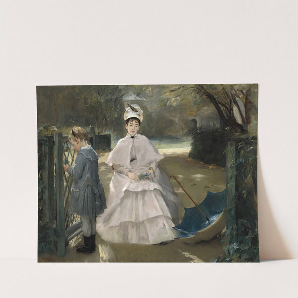 Nanny and Child (1877-1878) by Eva Gonzalès