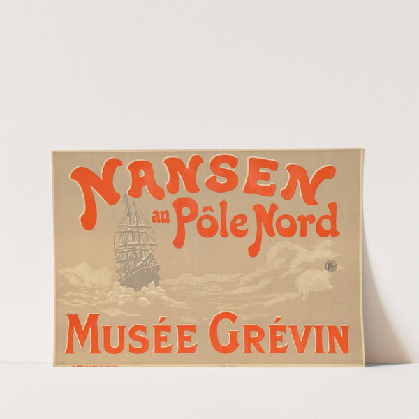 Nansen au Pôle Nord Musée Grévin (1897) by Georges Meunier