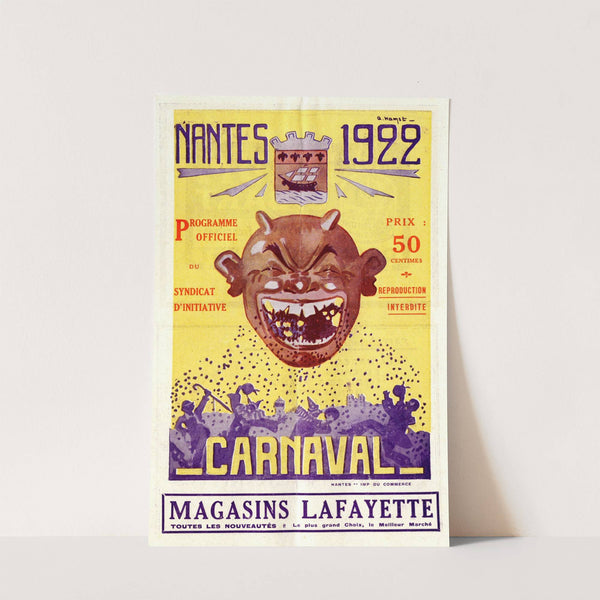 Nantes 1922 ; carnaval (1922)