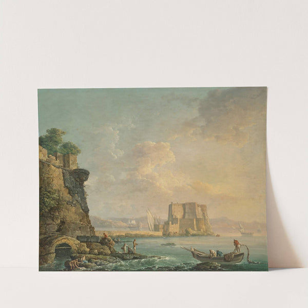 Naples, with the Castel dell’Ovo by Carlo Bonavia